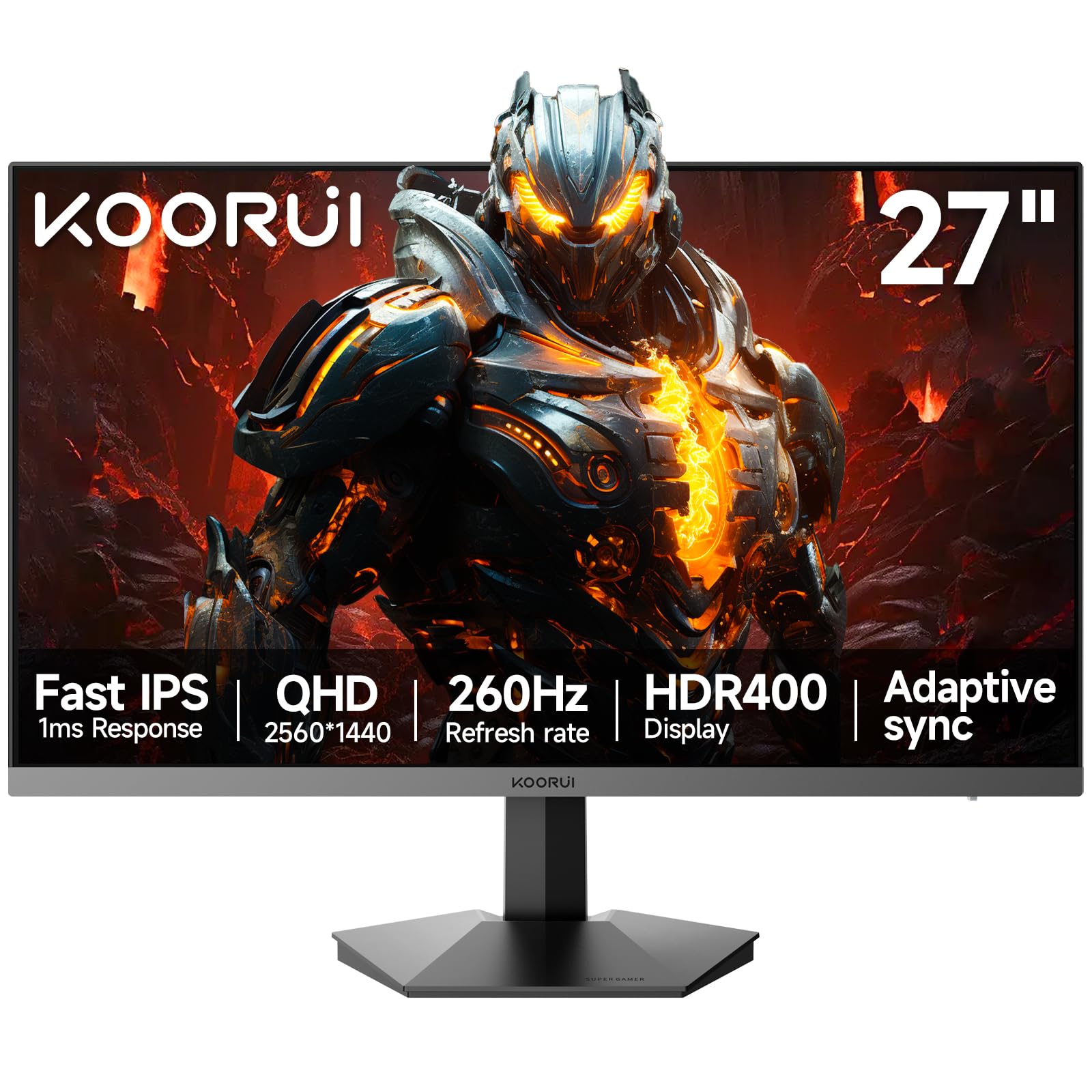 KOORUI KX-27 モニター Amazon.com: KOORUI 27
